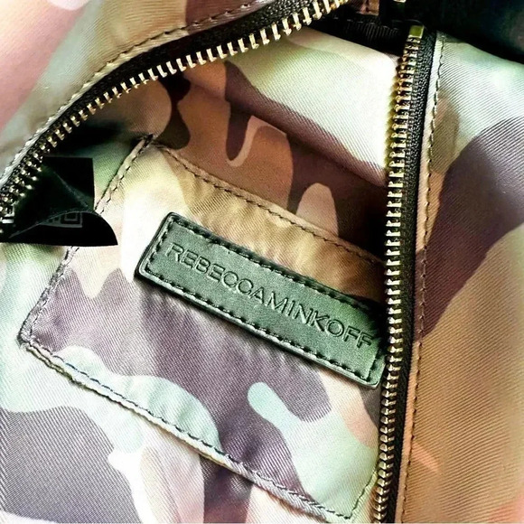 NWOT Rebecca Minkoff Julian Nylon Camo Backpack - Picture 13 of 14